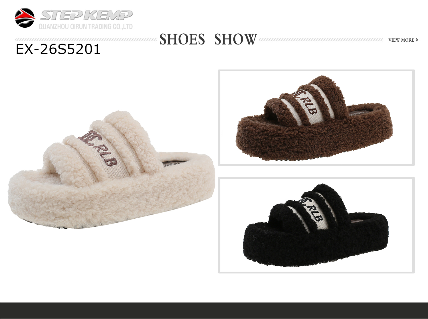 Faux Fur Slipper (1)