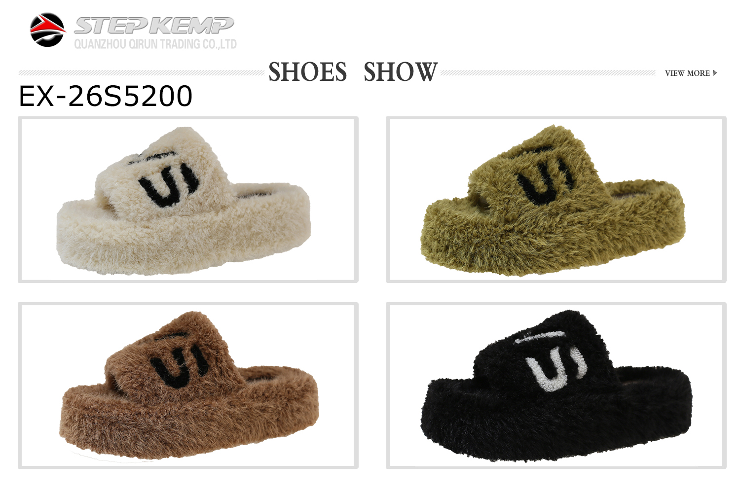 Faux Fur Slipper (2)